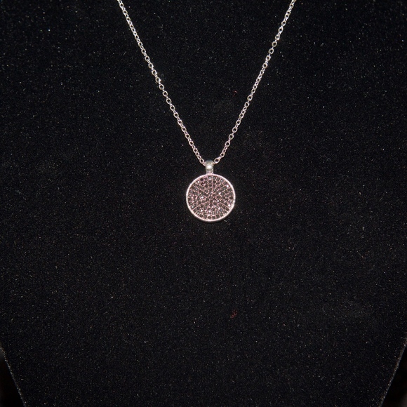 Gorgeous Black Swarovski Pave Necklace - Picture 3 of 8